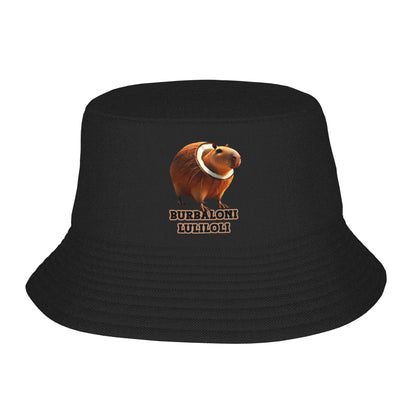 Trendy TUNG SAHUR Italian Brainrot Bucket Hats