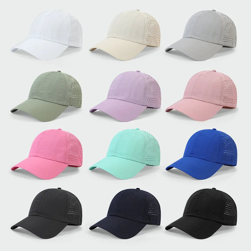 Quick Drying Tongue Baseball Caps