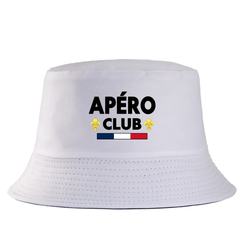 Fashion France Apero Club Bob Reversible Bucket Hat