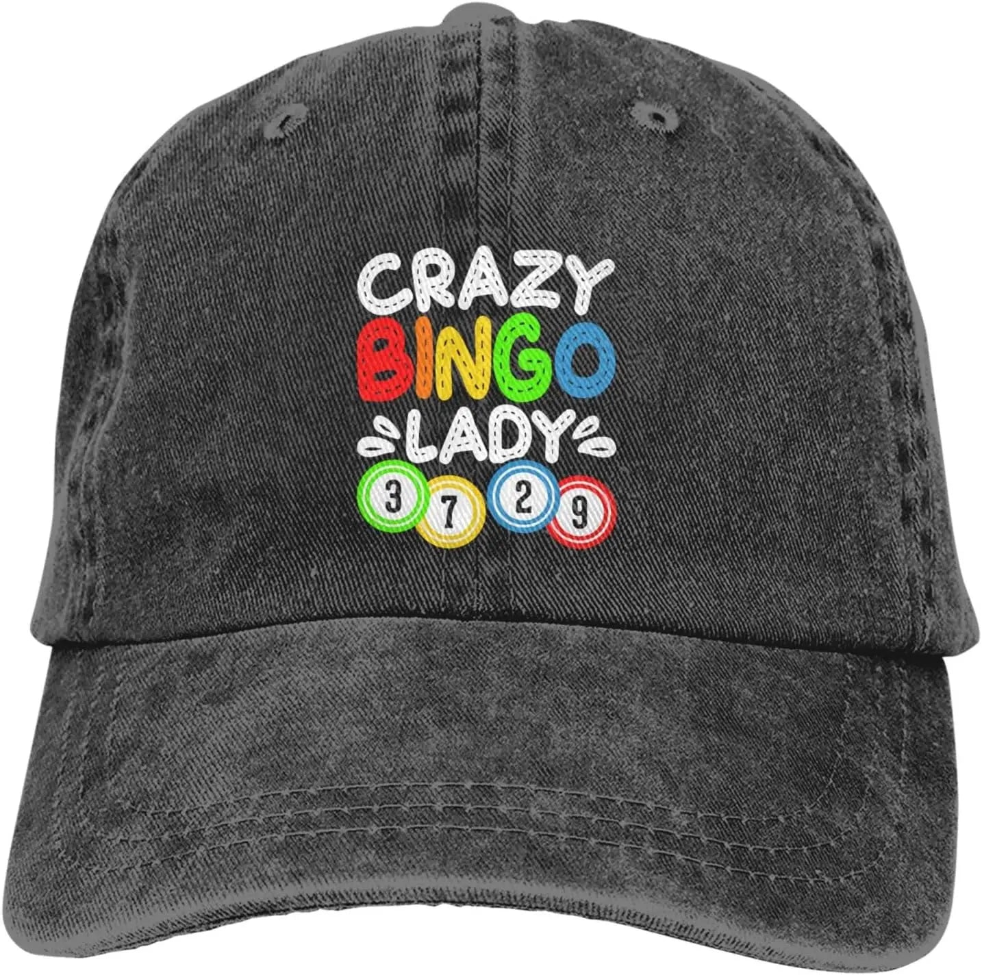 Crazy Bingo People Baseball Cap