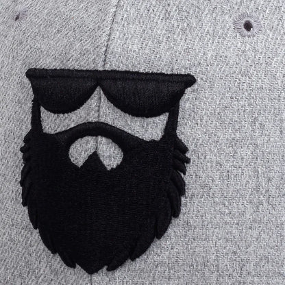 Fashion Men Women Cotton Snapback Hat Hip Hop Baseball Cap Beard Old Men