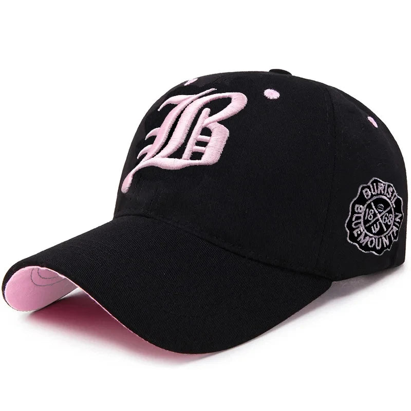 Summer Cotton Hat Embroidery Snapback Hip-Hop Cap Baseball Cap
