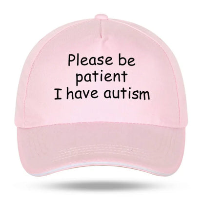 Please Be Patient I Have Autism Cap Baseball Cap
