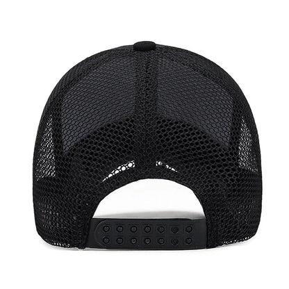 Women Men Summer Breathable Net Mesh Golf Baseball Cap