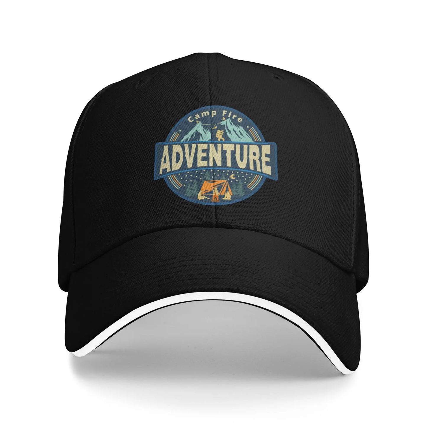 Fashion Unisex Mountain Camping Adventure Camper Baseball Cap