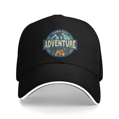 Fashion Unisex Mountain Camping Adventure Camper Baseball Cap