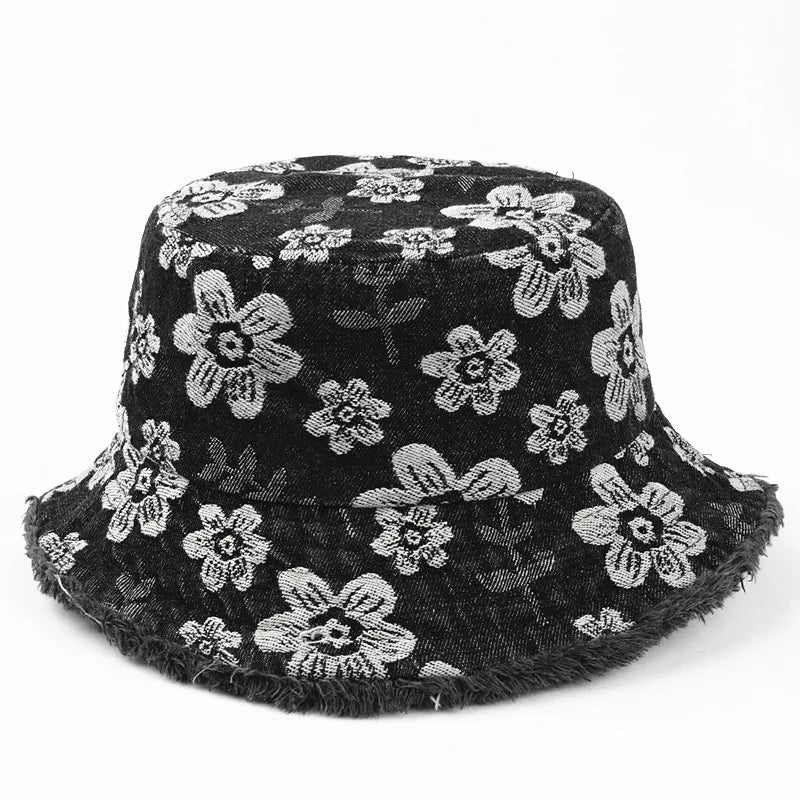 Cotton Style Bucket Hat Men Women Trendy Lightweight