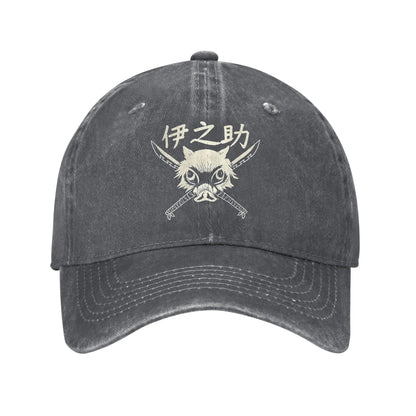 inosuke Hashibira Baseball Cap Demon Slayer