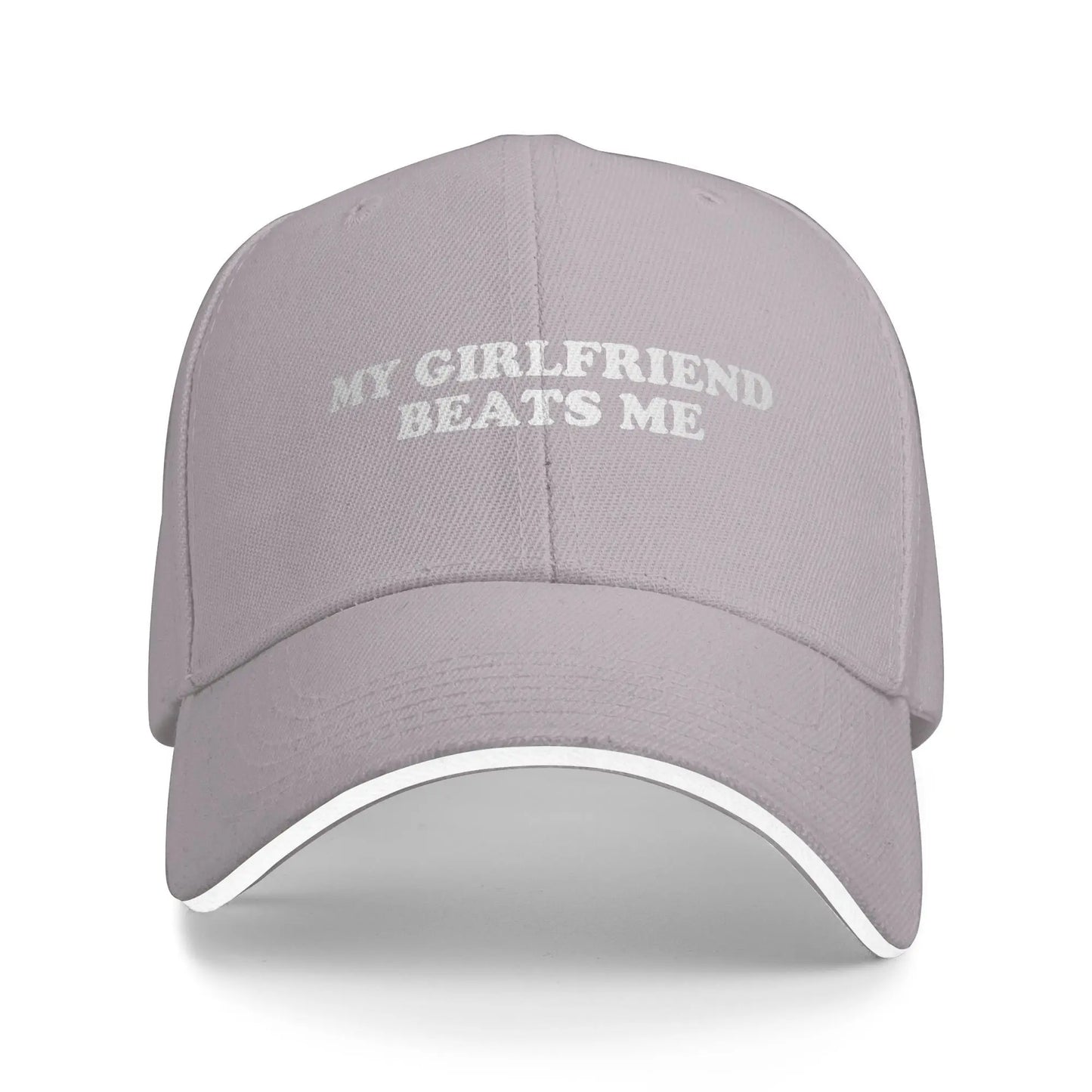 My Girlfriend Beats Me Baseball Cap Unisex Men