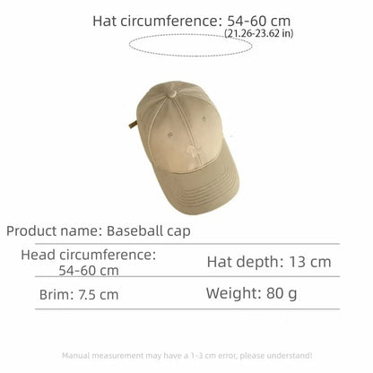 Casual Creative Pony Embroidered Baseball Cap Sunscreen Horse Cartoon