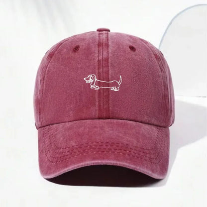 Vintage Distressed Cotton Baseball Cap