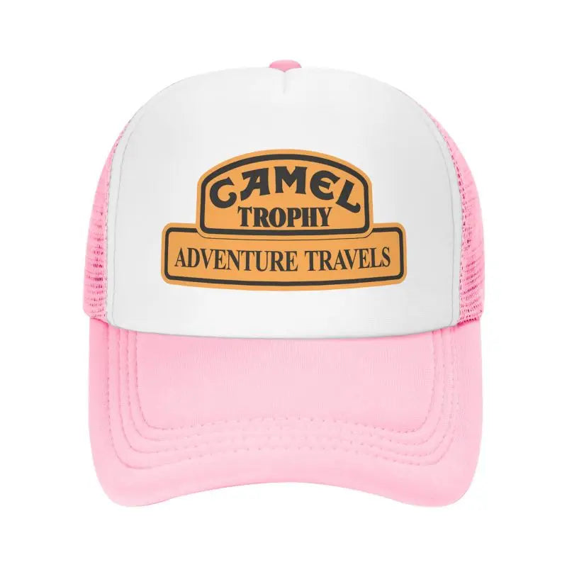 Camel Trophy Racing Print Mesh Baseball Cap