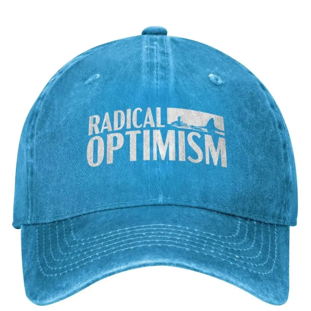 Vintage Dua-lipa Radical Optimism  Baseball Caps Unisex Distressed Denim
