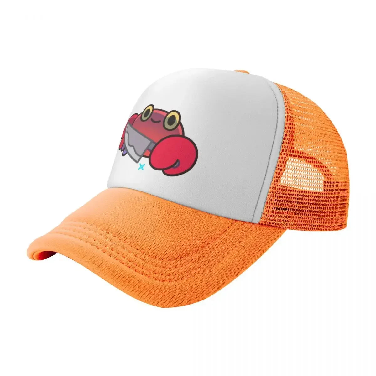 New Crabby Crab - Pattern Baseball Cap