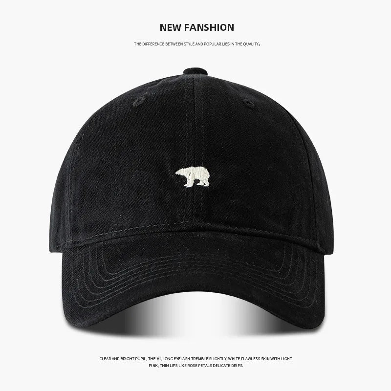 Big Size Soft Top Embroidery Baseball Caps