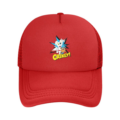 Adult Danger Mouse And Penfold Pulp Fiction Trucker Hat Baseball Caps