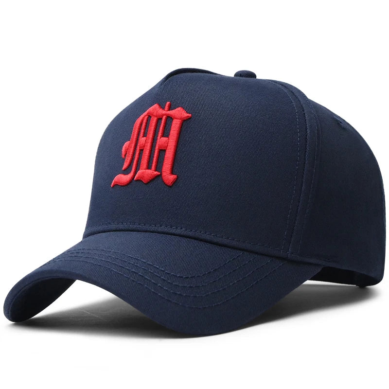 Spring and Summer Hard Cotton High Top Baseball Hat Man Woman Sport