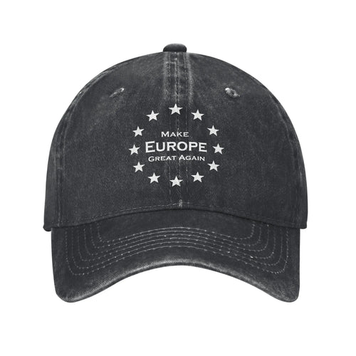 Make Europe Great Again Star Baseball Caps MEGA EU