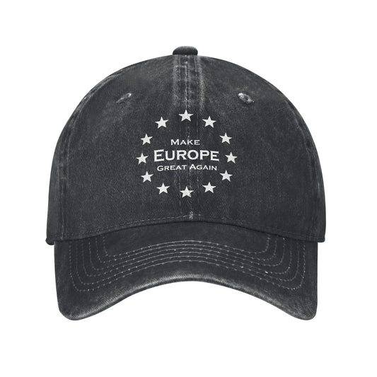 Make Europe Great Again Star Baseball Caps MEGA EU