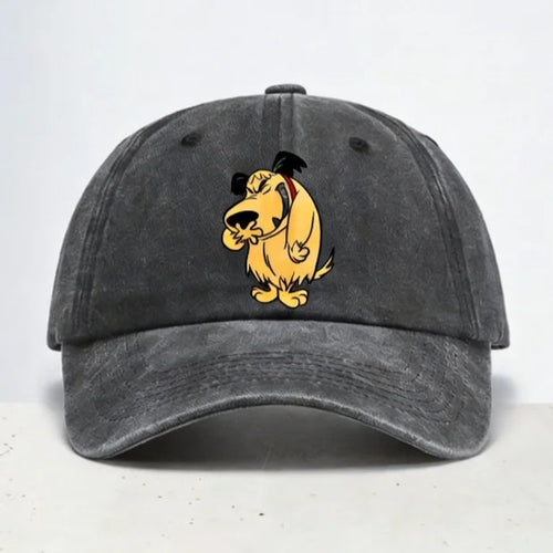 Muttley Baseball Cap Cartoon Funny Laughing Laugh Dog Caps