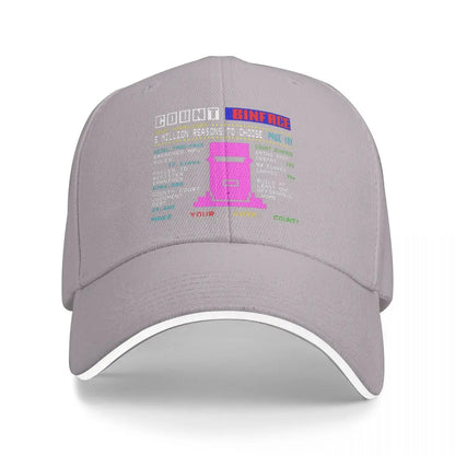 Baseball Caps Count Binface Funny Code Casquette