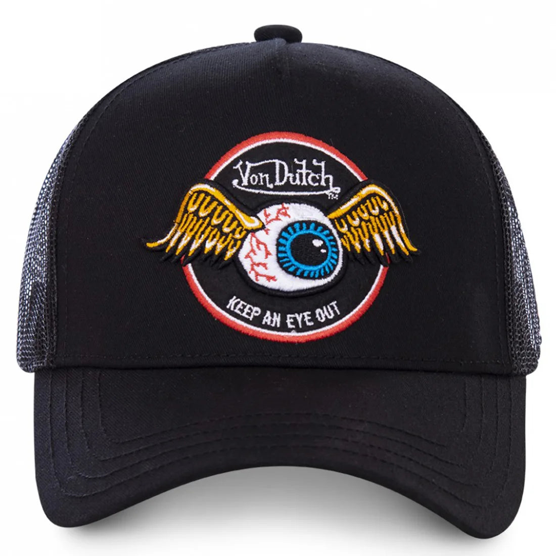 ON Baseball Cap Breathable Shade Alphabet Embroidery Sunblock Mesh Embroidered DUTCH