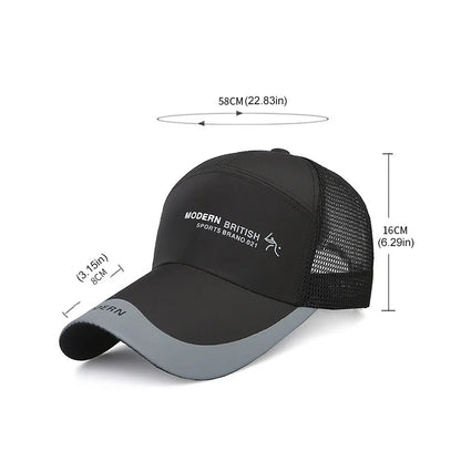 Summer Mesh Baseball Cap For Men Outdoor