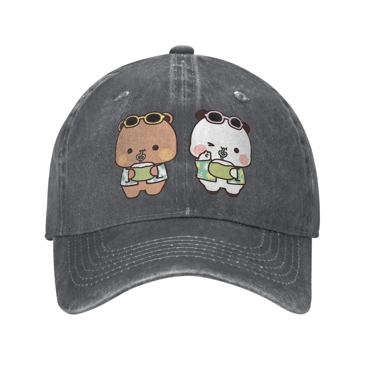 New Bubu And Dudu On Vacation Drink Coconut Juice Baseball Cap