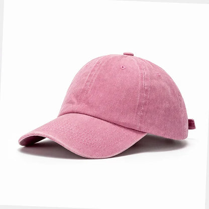 Sunscreen Water Washed MEN'S Baseball Cap With A Small Face