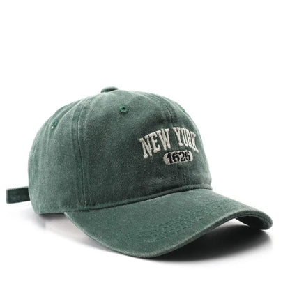 Retro New York Embroidery Baseball Caps for Men Women Vintage