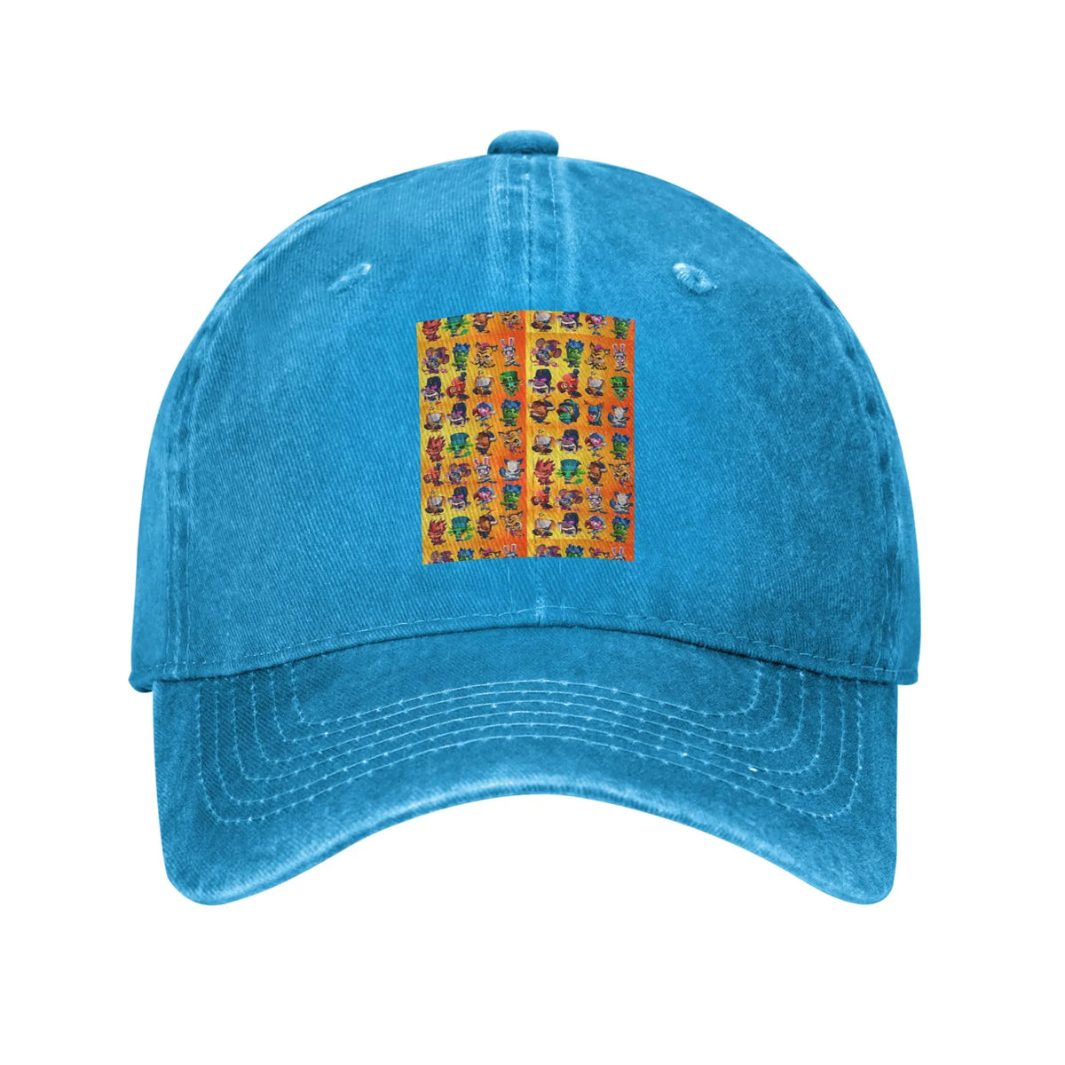 Zooba Battle Arena Denim Cap Casual Baseball Caps