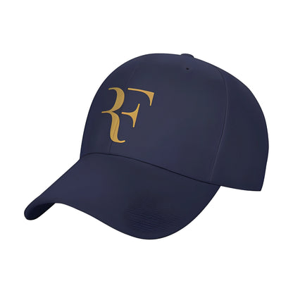 RF Roger Federer Patch Tennis Hats Curved Baseball Caps