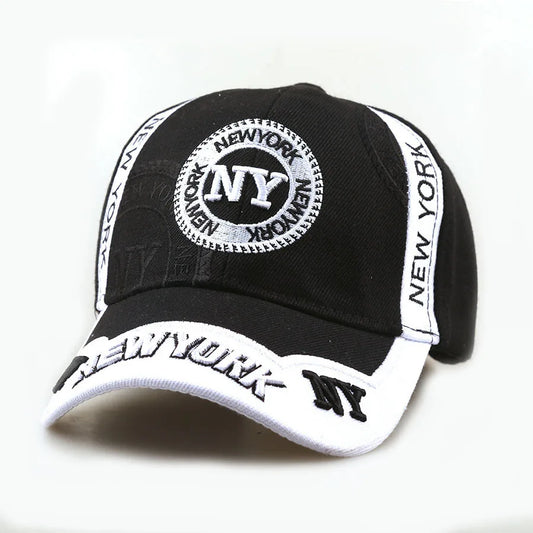 Embroidered Three-Dimensional New York NY Color-Matching Baseball Cap