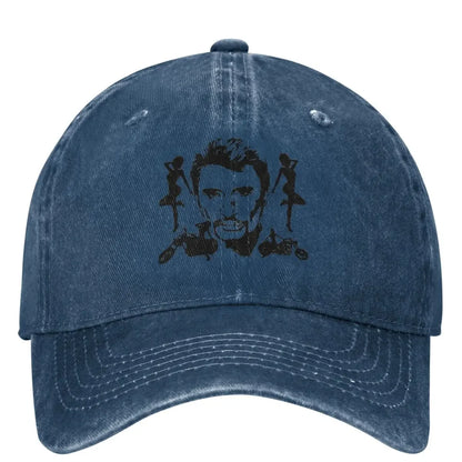 My Favorite People Baseball Cap Johnny Hallyday Outdoor Gym Adjustable Hip Hop Hats