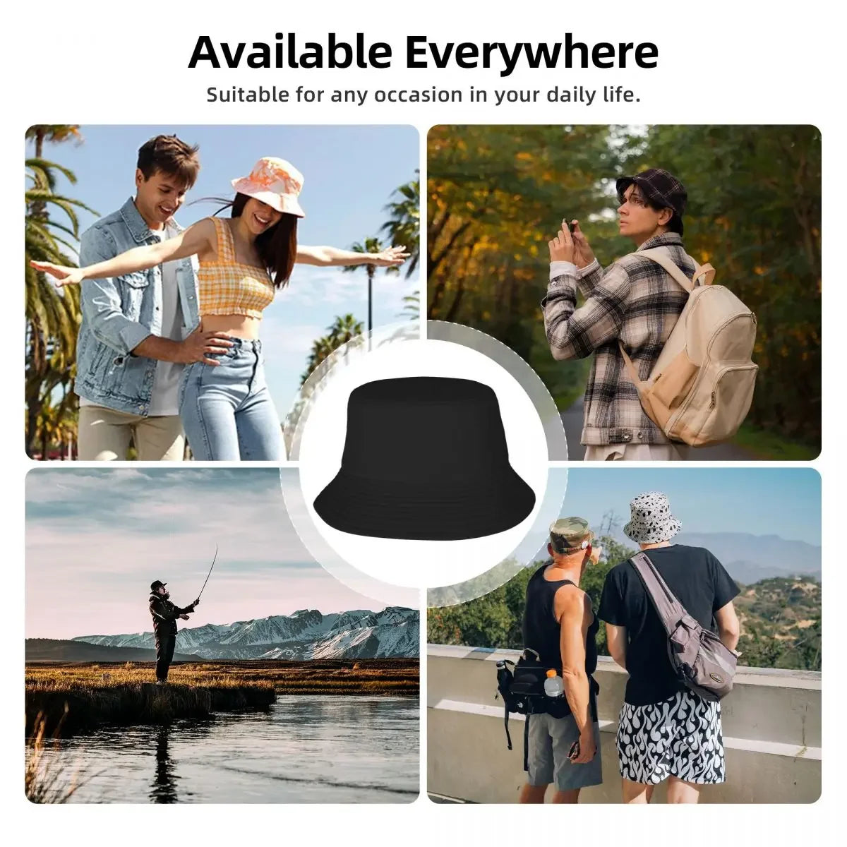 1 Halloween-themed Printed Bucket Hat