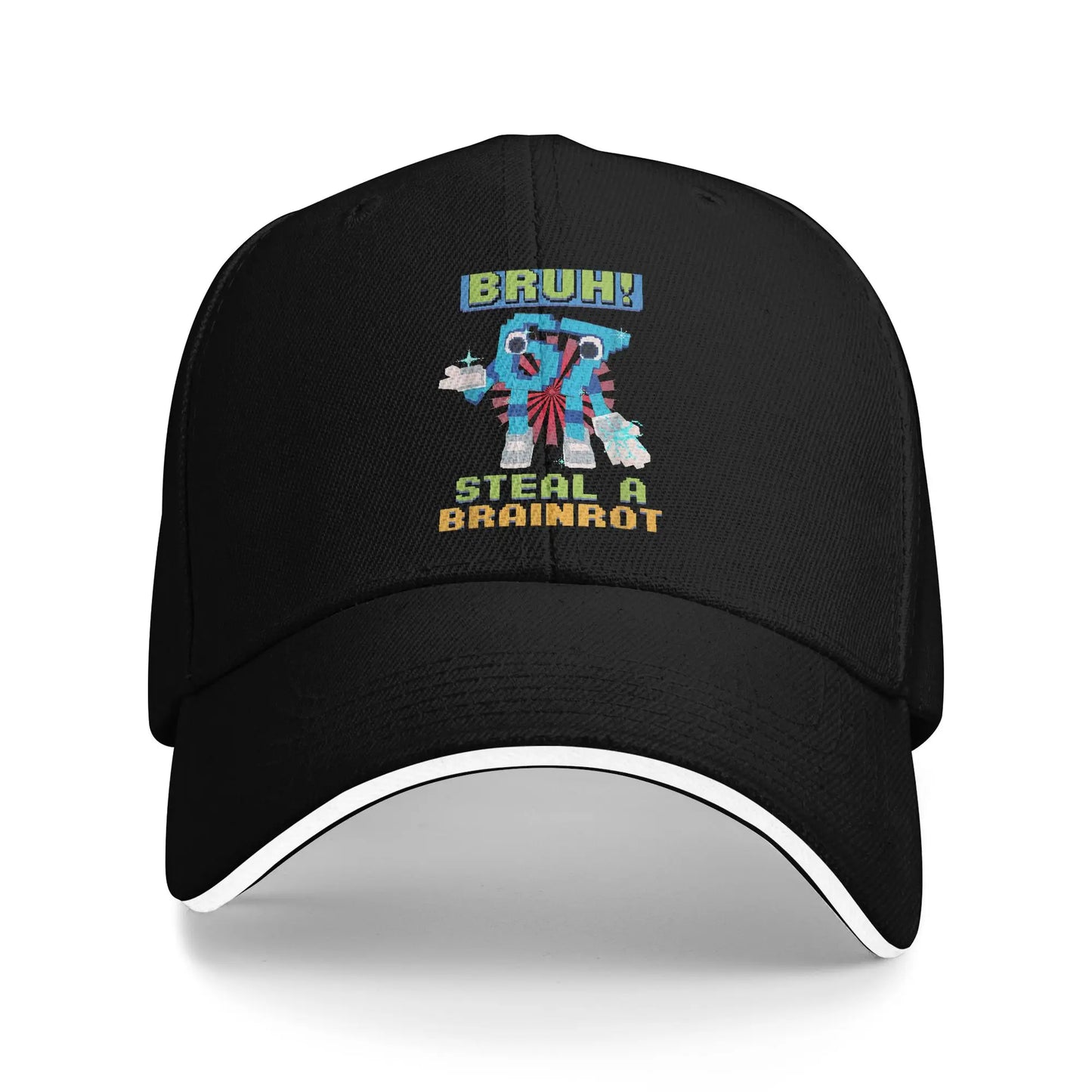 67 Six Seven 6-7 Funny Steal Brainrot Gaming Meme Baseball Caps