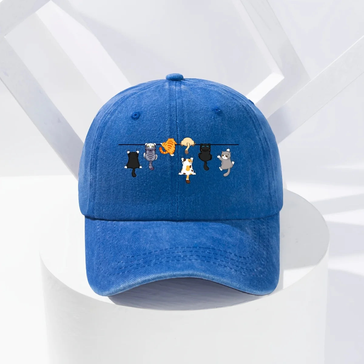 Super Cute Cat-Themed Baseball Cap