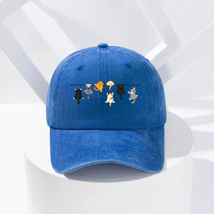 Super Cute Cat-Themed Baseball Cap