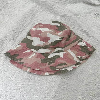 Japanese Tooling Camouflage Outdoor Mountaineering Sun Protection Bucket Hat