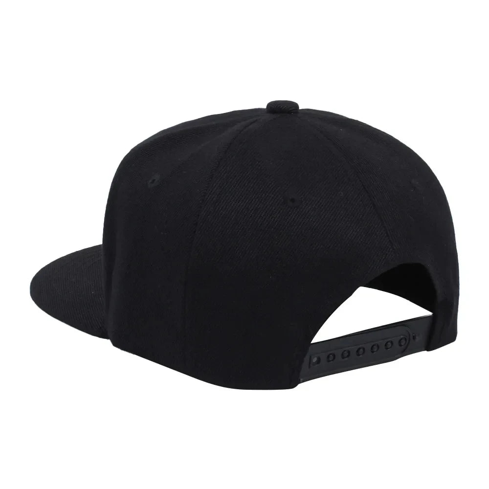 Unisex Cap Acrylic Plain Snapback Hat High Quality Adult Hip Hop Baseball Caps For Men Women