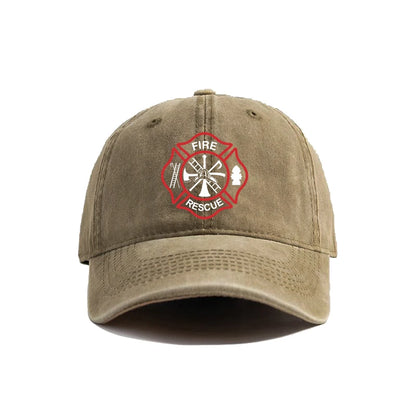 Fire Rescue Baseball Cap