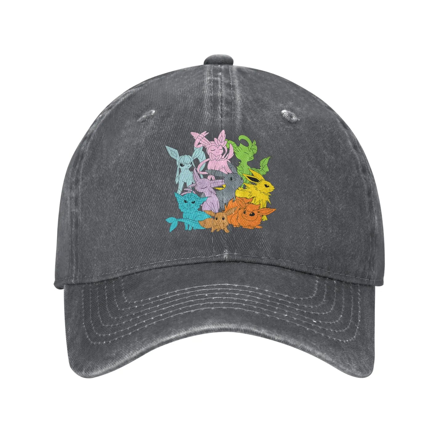 Pokemon Eevee Eevolutions Casual Baseball Cap