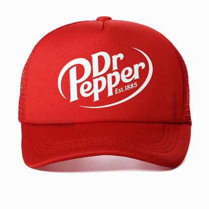 Unisex Dr Pepper Letter Print Baseball Caps