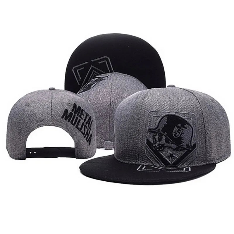 Unisex Helmeted Man Embroidery Hip-hop Hats Spring and Autumn Outdoor