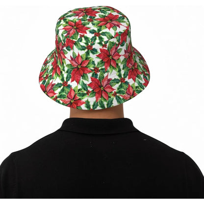 Christmas Botanical 6 Bucket Hats For Women Men
