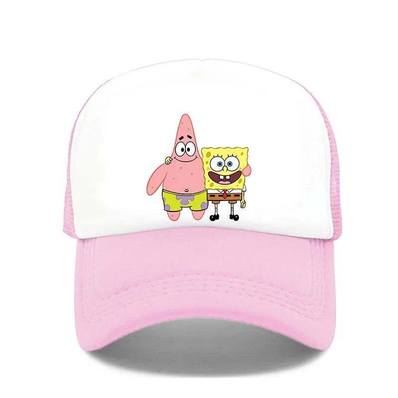 Fashion Cute SpongeBobs Print Baseball Cap