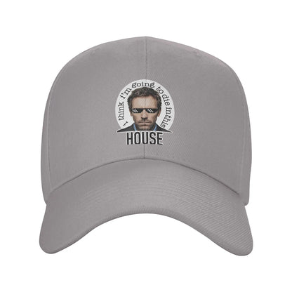 New Design Baseball Cap House MD Dr Gregory House Wear For Unisex Baseball Cap