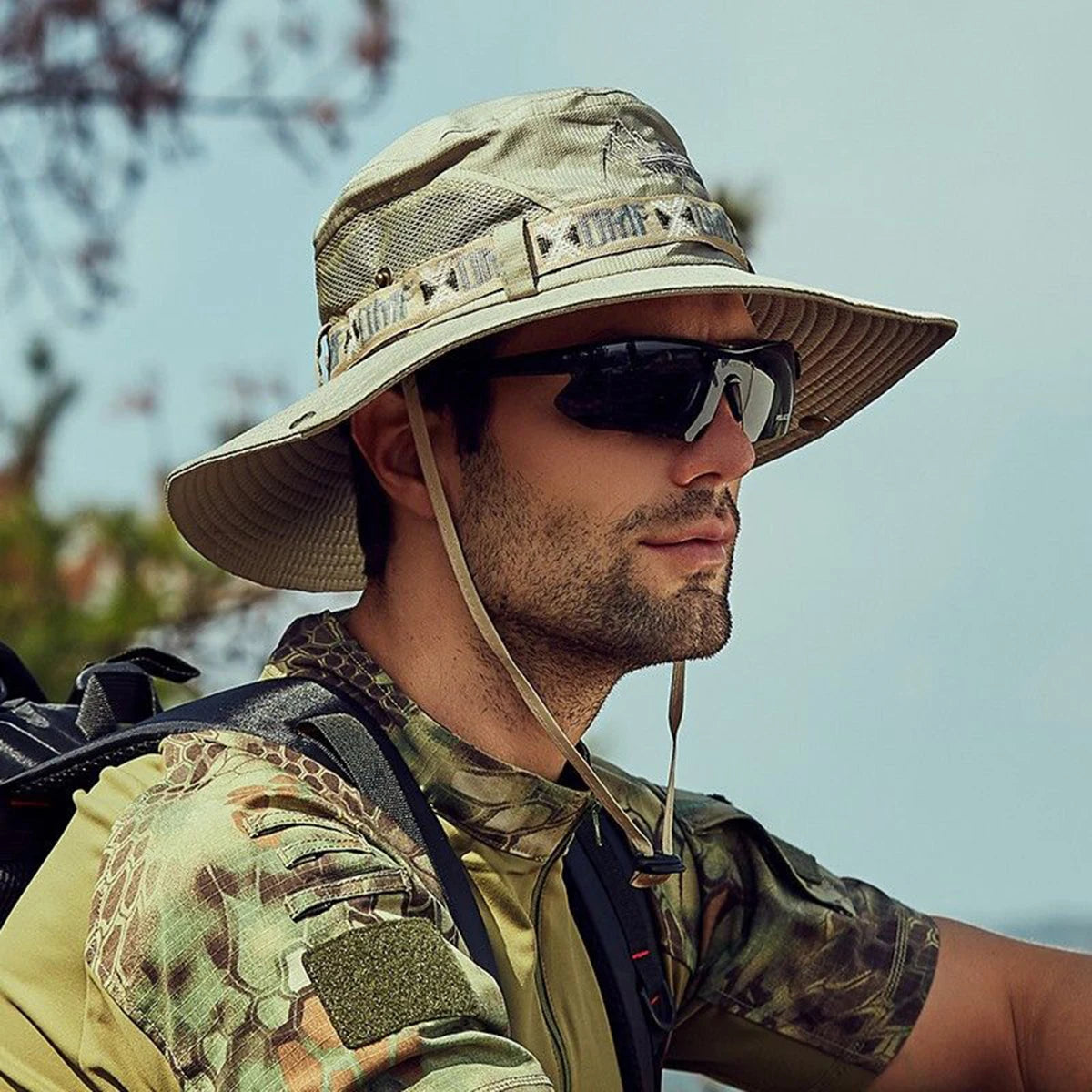 Outdoor Sport Man Fisherman Hat, Suitable For Outdoor Travel, Outdoor Fishing