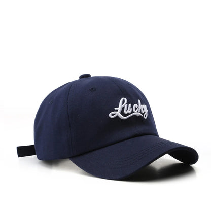 Lucky Embroidery Casual Baseball Cap For Women Men