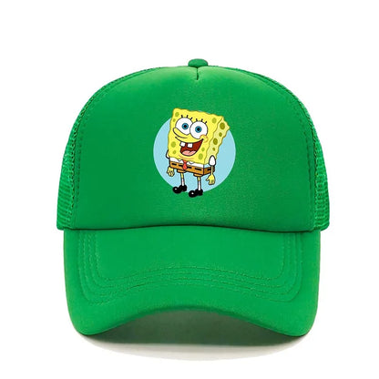 Fashion Cute SpongeBobs Print Baseball Cap